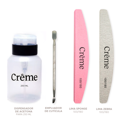 KIT PERSONAL | Kit Ideal Uñas Gel Todo en Uno | 12 Piezas