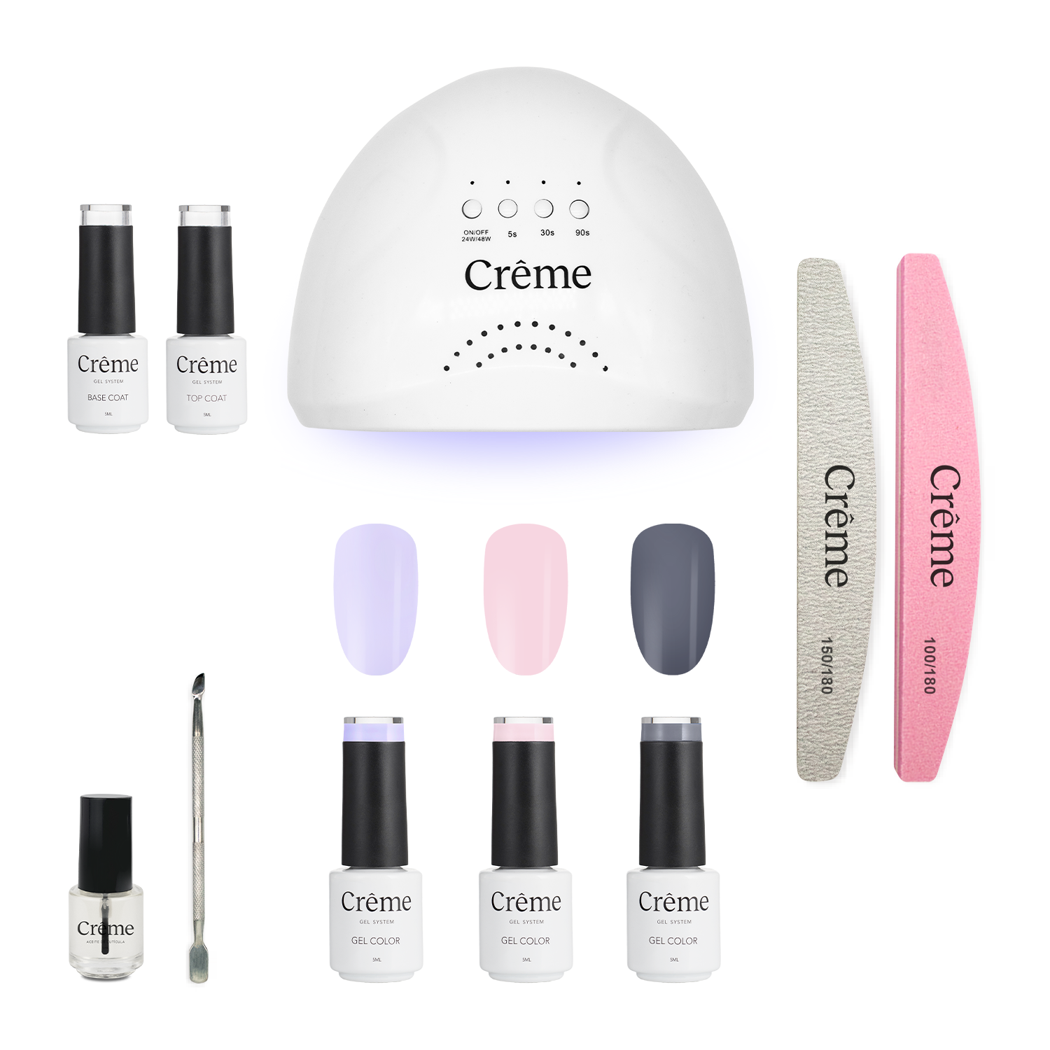 KIT BASICO | Kit Ideal Uñas Gel Todo en Uno | 10 Piezas