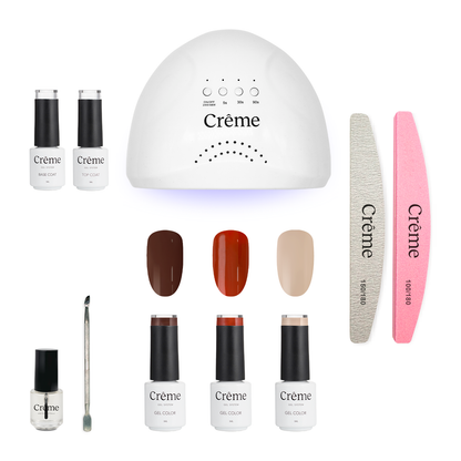 KIT BASICO | Kit Ideal Uñas Gel Todo en Uno | 10 Piezas