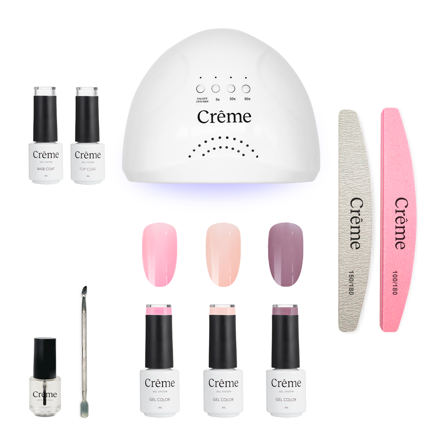 KIT BASICO | Kit Ideal Uñas Gel Todo en Uno | 10 Piezas