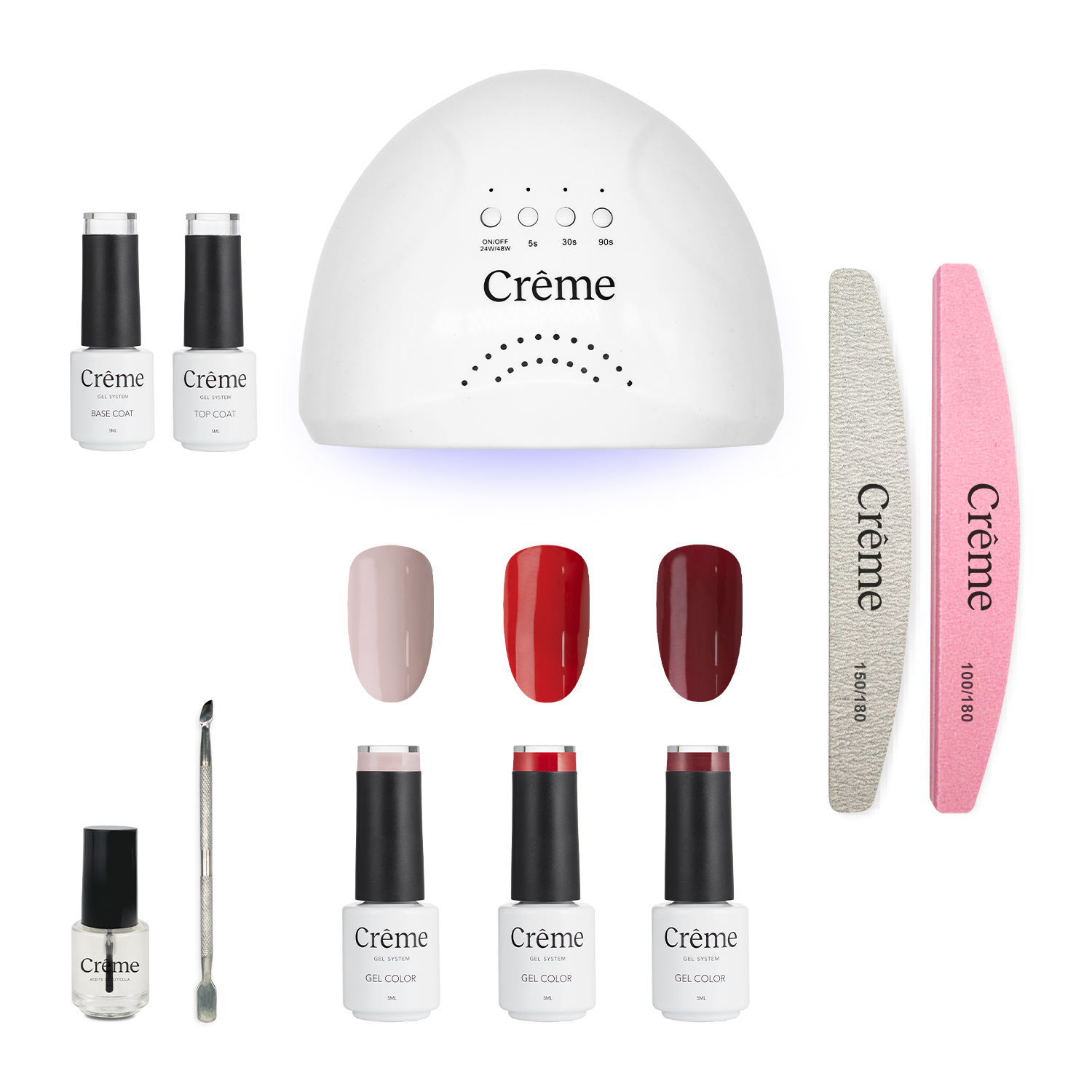 KIT BASICO | Kit Ideal Uñas Gel Todo en Uno | 10 Piezas