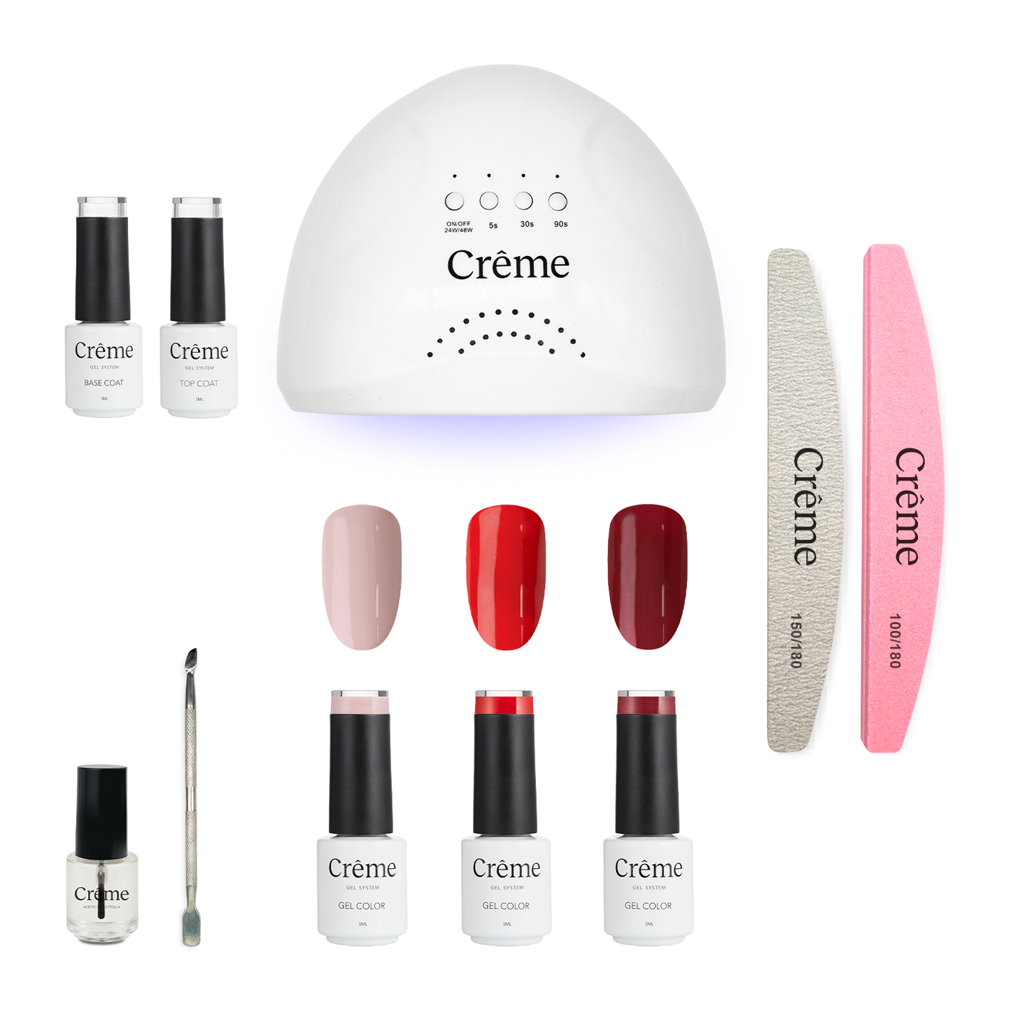 KIT BASICO | Kit Ideal Uñas Gel Todo en Uno | 10 Piezas
