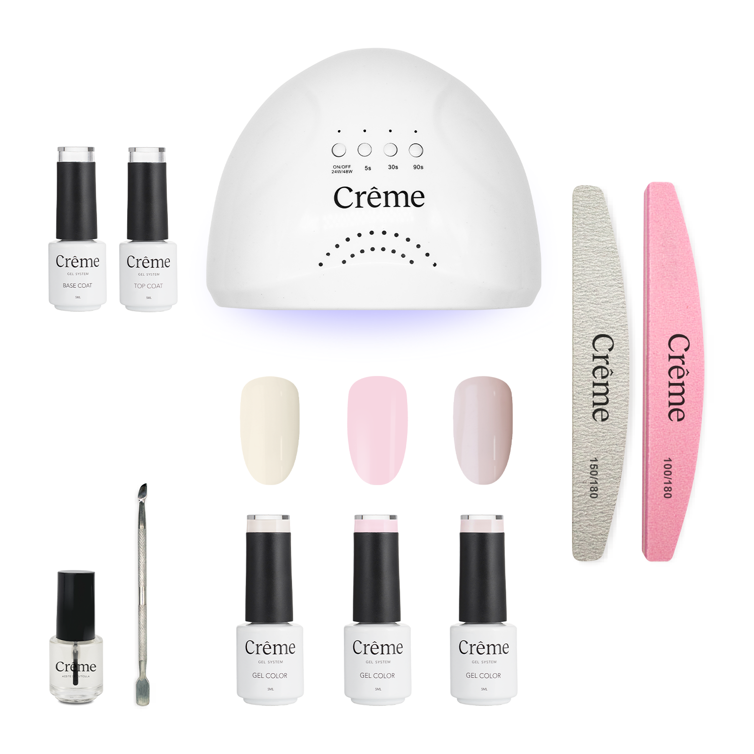 KIT BASICO | Kit Ideal Uñas Gel Todo en Uno | 10 Piezas