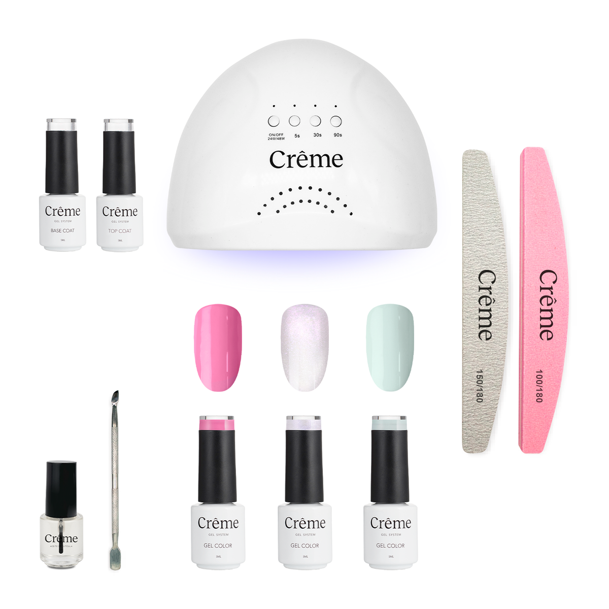 KIT BASICO | Kit Ideal Uñas Gel Todo en Uno | 10 Piezas