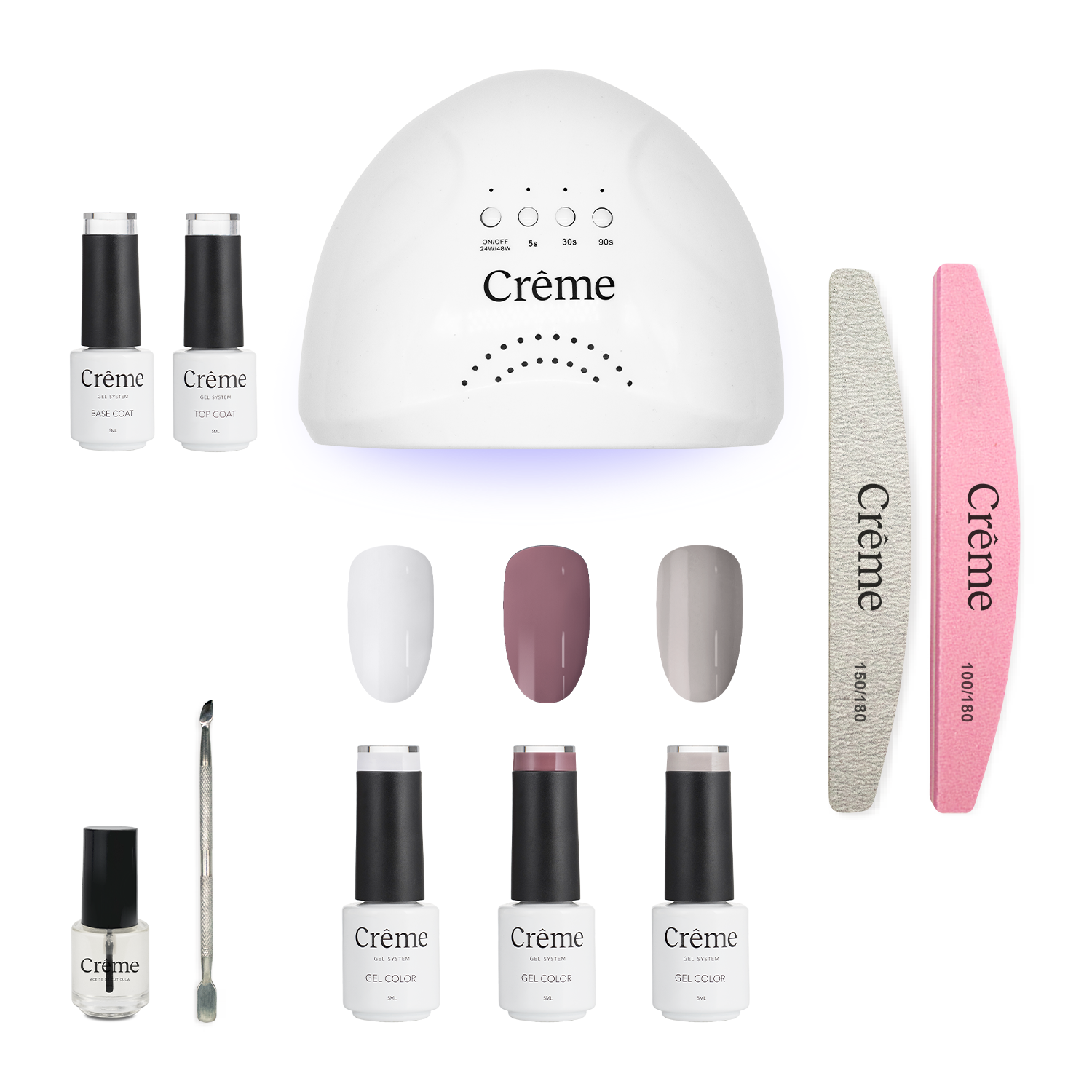 KIT BASICO | Kit Ideal Uñas Gel Todo en Uno | 10 Piezas